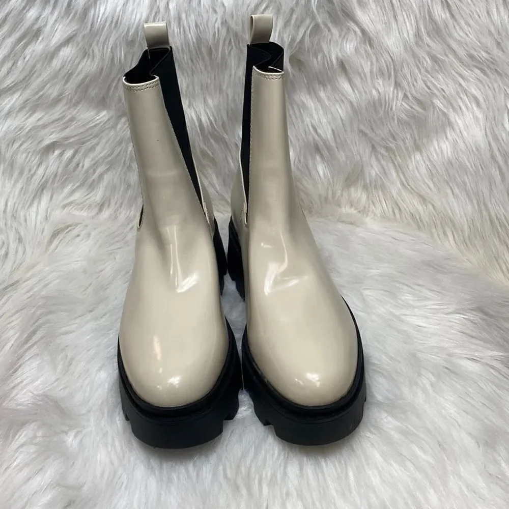 OPEN EDIT Women's Iris Lug Chelsea Platform Ankle Boots‎